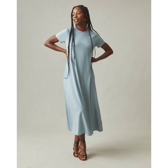 American Giant Dresses & Skirts - American Giant Women Small Flex Maxi Dress Soft Lightweight Pockets Comfy Basic
